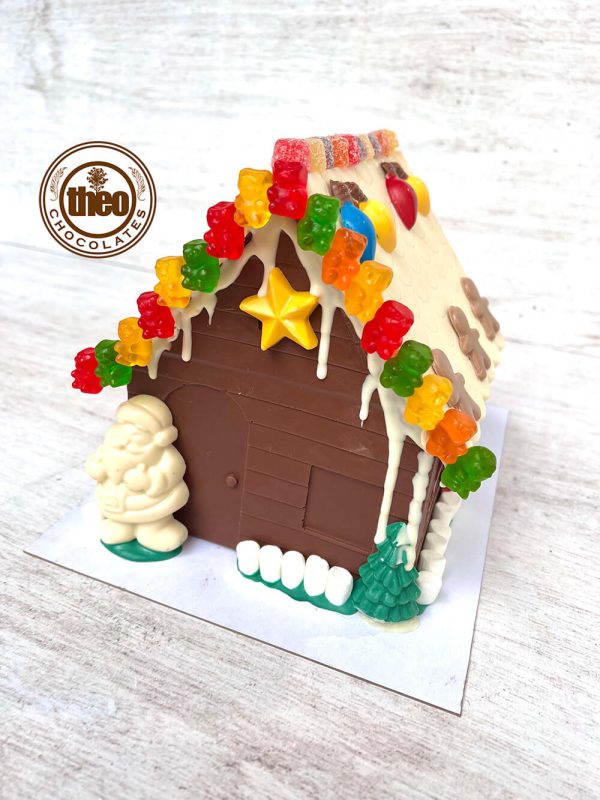 Casita de chocolate navidad